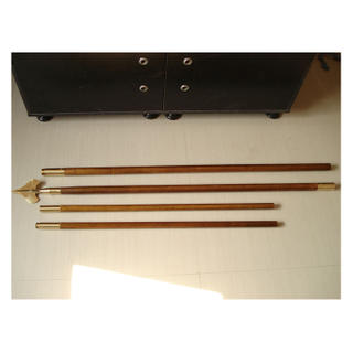 Cast Iron Flagpole Holder 2.1m Indoor Flag Pole Flagpole Holder