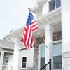 Flag Pole Holder Bracket 6 M Aluminum Flag Pole Kit with Foot
