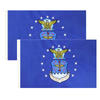 US Air Force Embroidered Flag Double Layer Embroidered Air Force Flag