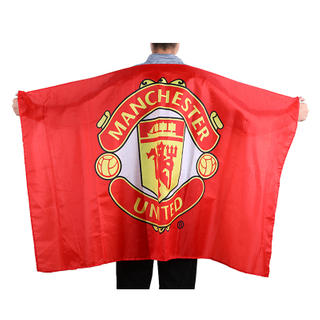 Promotional High Quality Satin Fabric National Flag Body Cape Custom Flags