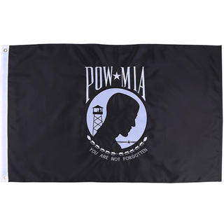 American POW Flag 90*150cm Oxford Cloth Double Embroidery Flag