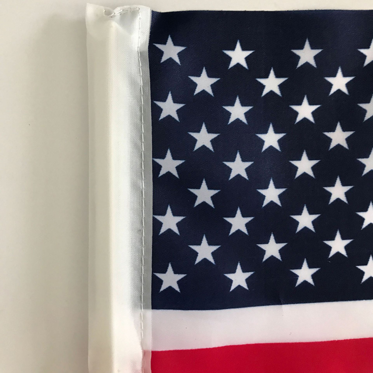 Car Flag Pole (brackets) Car Window American Usa Flag