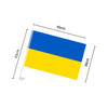 Custom Ukraine National Flags Polyester Car Window Mini Banner Flag