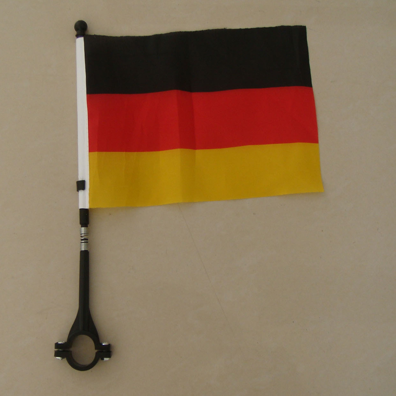 Fiberglass Bike Flag Pole 6' Bike Safety Flag