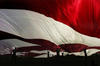 Custom Silk Flag Screen Print Double Sided Huge Flag