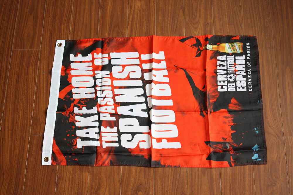 Custom Flags Silk Screen Print Sport Flag Sign