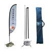 Customize Advertisement Outdoor Flag Banner Beach Feather Flag