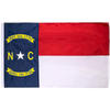 North Carolina Flag Striped Patchwork Embroidered Waterproof American Flag
