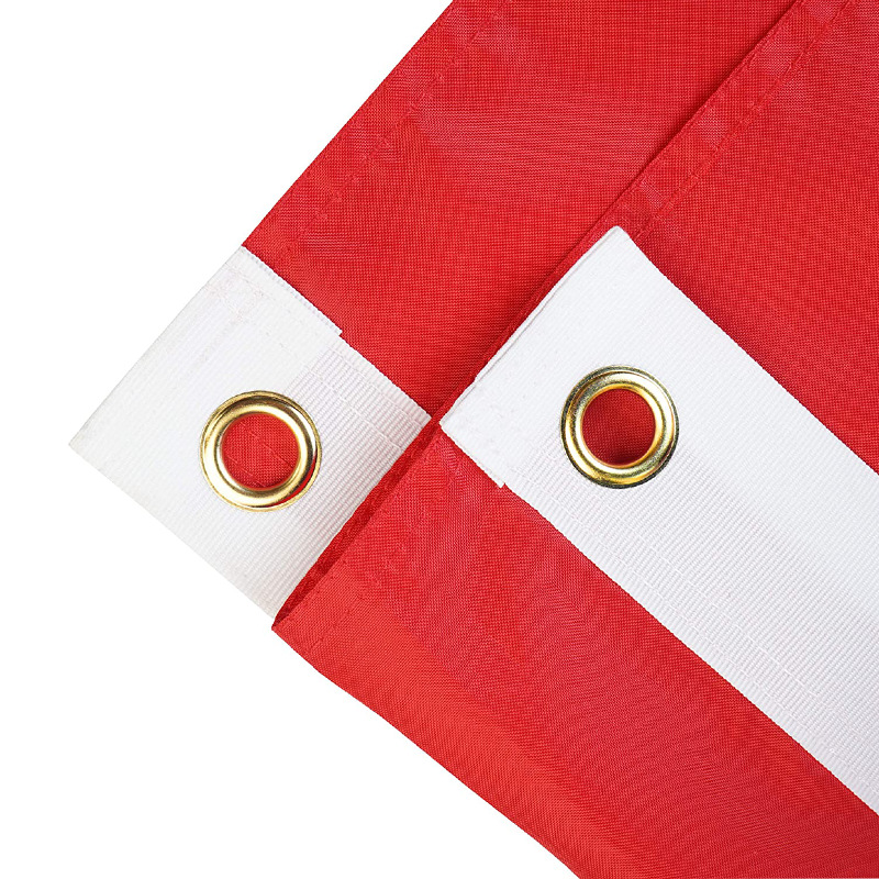 Wholesale 100% Polyester Printed Peruvian Peru Flag