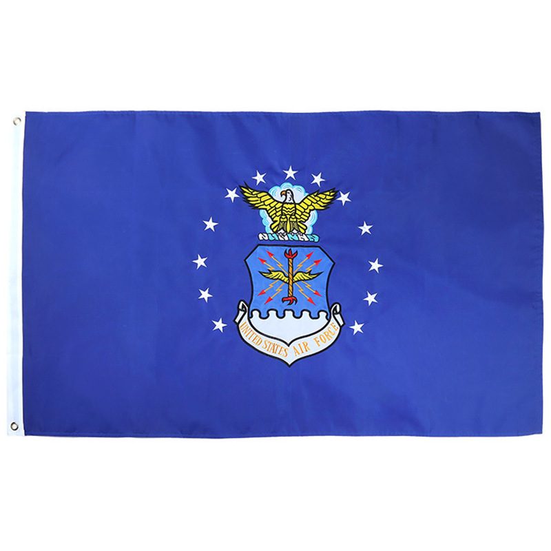 US Air Force Embroidered Flag Double Layer Embroidered Air Force Flag