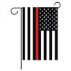 Custom Burlap Ruffle Garden Flag Polyester Garden Flag American
