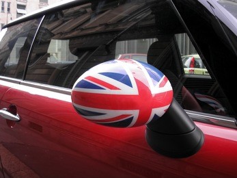 Custom Flags Silk Screen Print Auto Car Mirror Cover