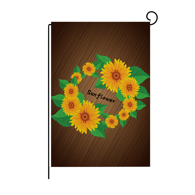 Professional Large Screen Printed Custom Flags Holiday Home Decoration Garden Yard Flag