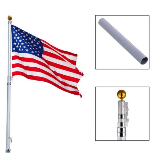 Flag Pole Base Telescopic Steel Pipe for Flag Pole