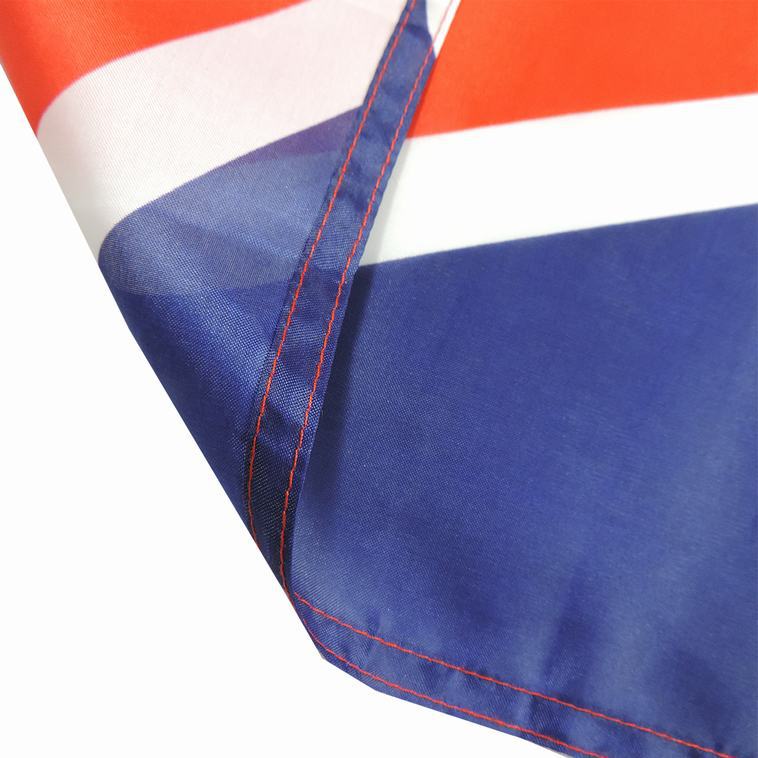Custom Polymer Polyester Flag 3x5 Custom Logo Led Uk National Flag