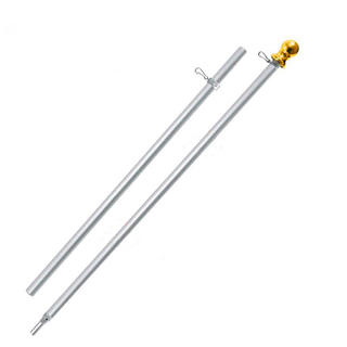 Portable 5 Foot Flag Poles Point of Sale Flag Pole