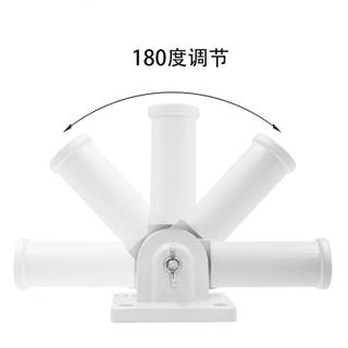 Weighted Indoor Outdoor Flag Pole Base Aluminum Metal Flag Pole Base