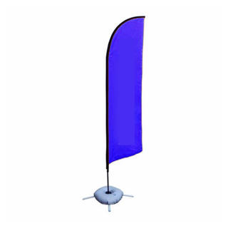 Customize Advertisement Outdoor Flag Banner Beach Feather Flag