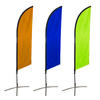 Advertising Feather Flag Banner Custom Printing Mini Beach Flag