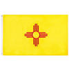 American State Flag 90*150cm Oxford Cloth Embroidery New Mexico Flag