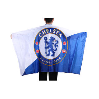 Satin Fabric Large National Printed Flag Cape Flag