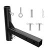 Hitch Mount Off-road Holder Flagpole Bracket L Type Atv Offroad Flagpole