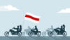 Bicycle Flag Pole Bracket Custom Bicycle Flag
