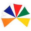 Custom Outdoor Party String Flags Blank Canvas Sublimation Bunting Flag
