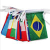 Mini Coloured Pennant Flag Bunting Party String Bunting Banners Flags