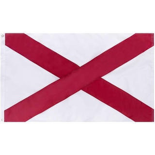 United States Federal State Flag 90*150cm Oxford Cloth Embroidered Alabama Flag