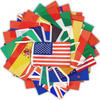 Custom Rope String Flags World Cup Soccer 14*21cm String Flags
