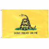 American Yellow Snake Flag Embroidery 90*150cm Oxford Cloth Double Embroidery Flag DONT TREAD ON ME