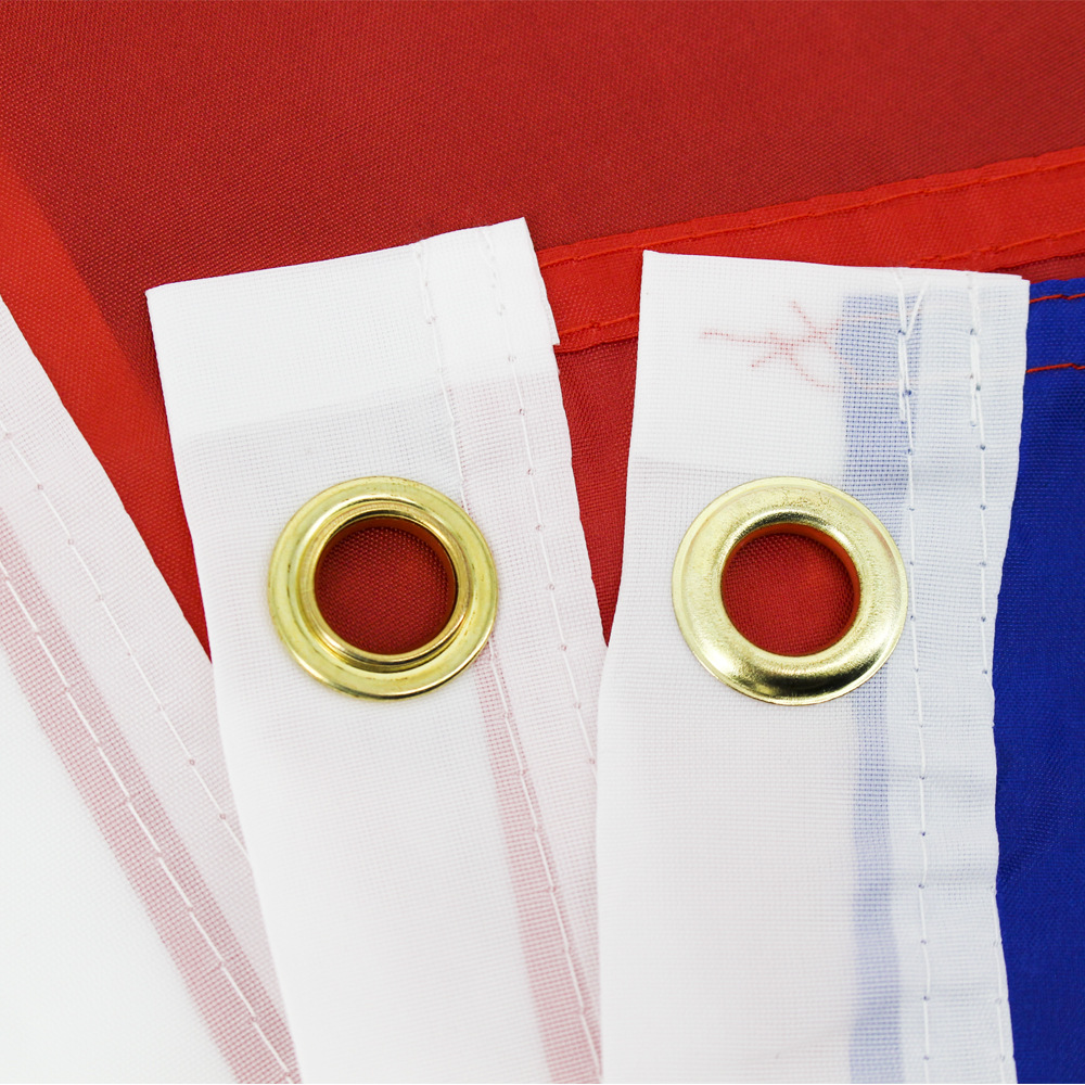 Wholesale Custom Polyester Printed Chile National Flag Chilean Flag