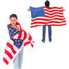 American Usa National Flag Body Flag Cape