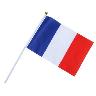 Small Hand Held Flags Telescopic  Hand Flag for Indoor