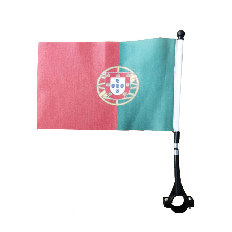 Top Quality Custom Country Design Bicycle Contest Bike Flag Polyester Printing Country Flag