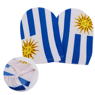 Digital Printing Polyester Custom Car Side Flag Car Mirror Flags Cover