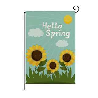 Print The Flag Outdoor Decorative Bulk Garden Flags for Garden Yard