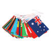 Custom Rope String Flags World Cup Soccer 14*21cm String Flags