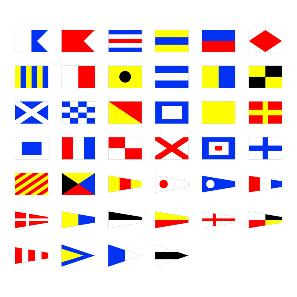 Marine Code Flags International Code Flags