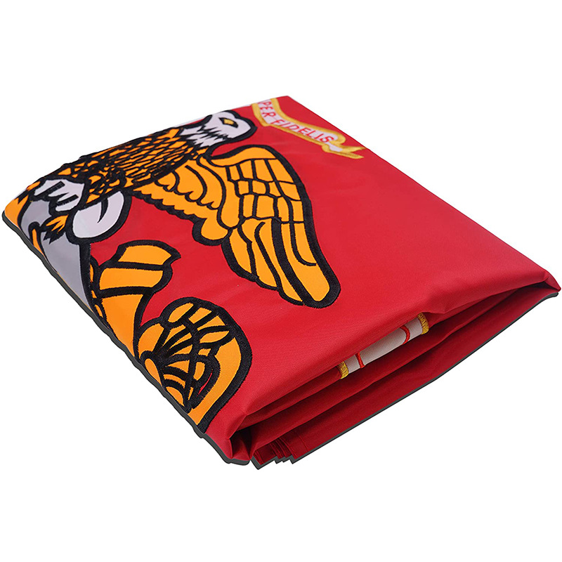 USMC Double Side Embroidered Flag Waterproof Sunscreen 90*150cm