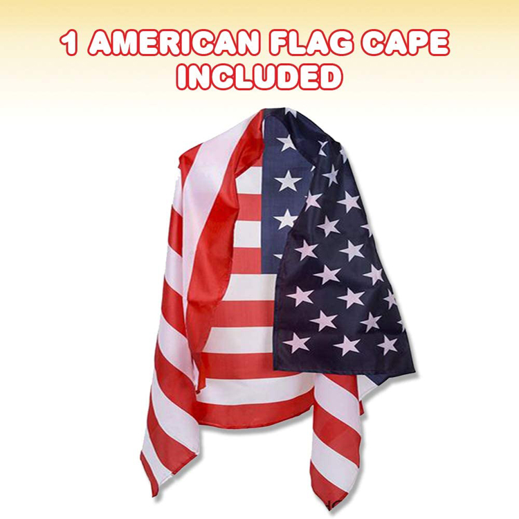 Usa American National Flag Promotional Body Cape Custom Flags