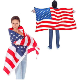 American Usa National Flag Body Flag Cape