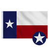 Texas Flag 4x6ft Lone Star Texas Flag Star Embroidered Cloth Strip Patchwork