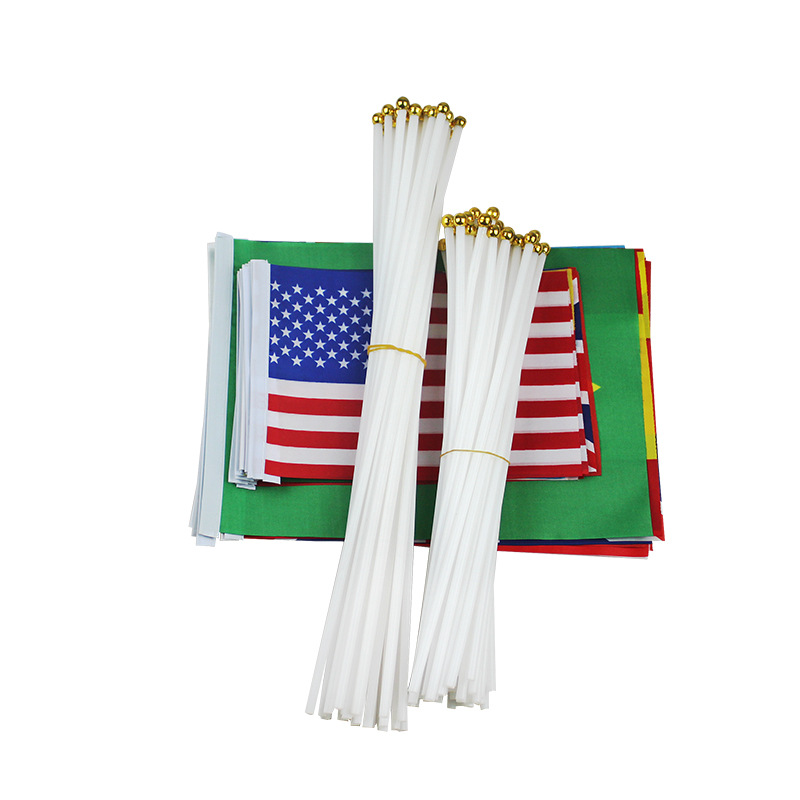 Custom Canada Hand Waving Flag Finland Iceland Hand Flag