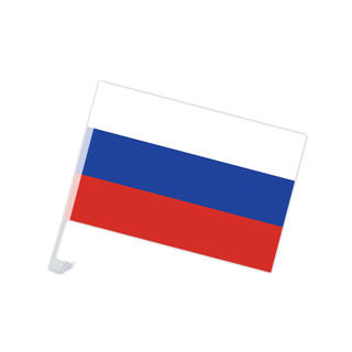 Custom Car Window Flags with Plastic Pole