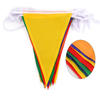 Custom Outdoor Party String Flags Blank Canvas Sublimation Bunting Flag