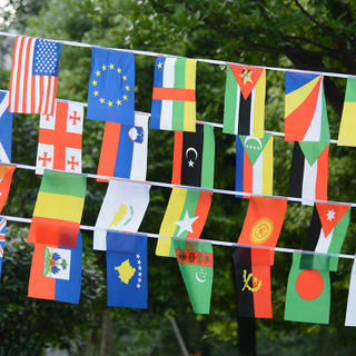 Bunting American Flag Decoration Bunting Country Flag