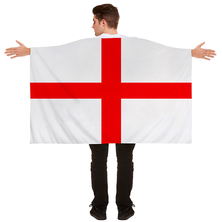 National Country Body Flag Shawl Body Flag