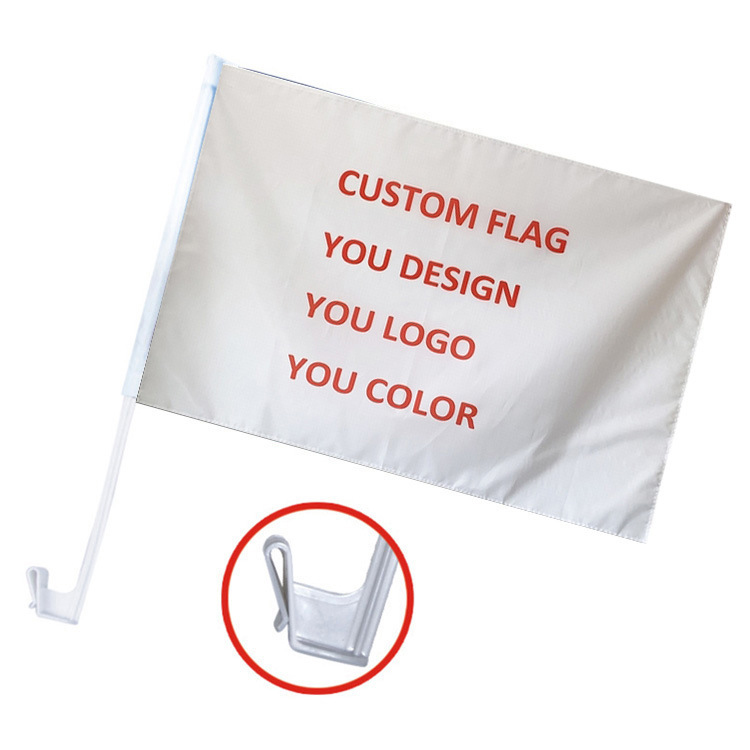 Car Window Flags Custom Car Flags for Rear View Mirror